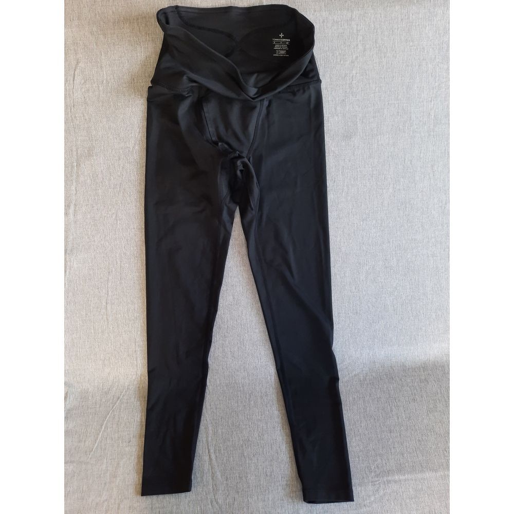 Tommie Copper Men Small‎ Active UltraFit Lower Back Support Ankle Legging Pants